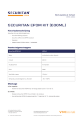 Securitan EPDM kit 600 ml - TF